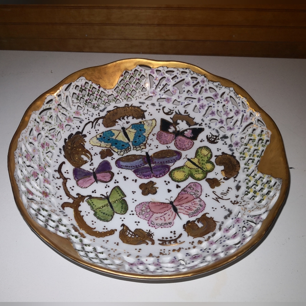 SALE International Porcelain Artists & Teachers Inc. Decorative Dish - Picture 3 of 12